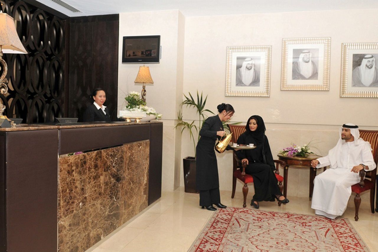 The Eclipse Boutique Suites Абу-Дабі Ресторан фото
